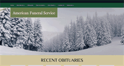 Desktop Screenshot of americanfuneralservice-fh.com