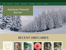 Tablet Screenshot of americanfuneralservice-fh.com